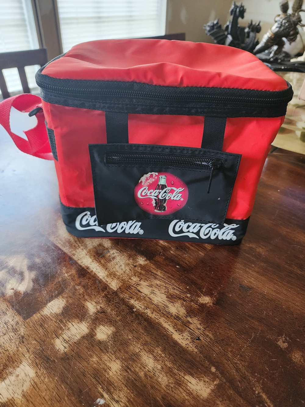 Coca Cola Red and Black Insulated Lunch Tote